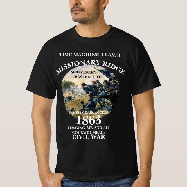 ZEITMASCHINE REISEVERLAUF DER MISSIONSREISE T-Shirt (Vorderseite)