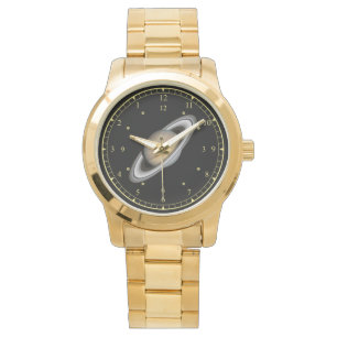 Zeitmaschine ~ Schöner Planet Saturn ~ Beobachten Armbanduhr