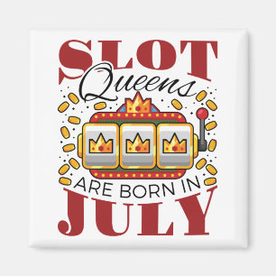 Zeitnischen Queens sind im Juli Geboren Magnet