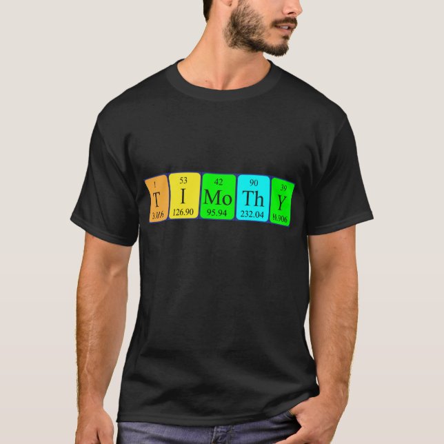 Zeitothy Periodenname Shirt (Vorderseite)