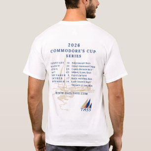 Zeitplan der Commodore's Cup-Serie 2026 T-Shirt