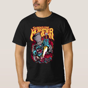 Zeitplan für Mord - Horror Comic Halloween T-Shirt