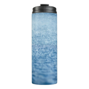 Zeitraffer-Fotografie des Regens Thermosbecher