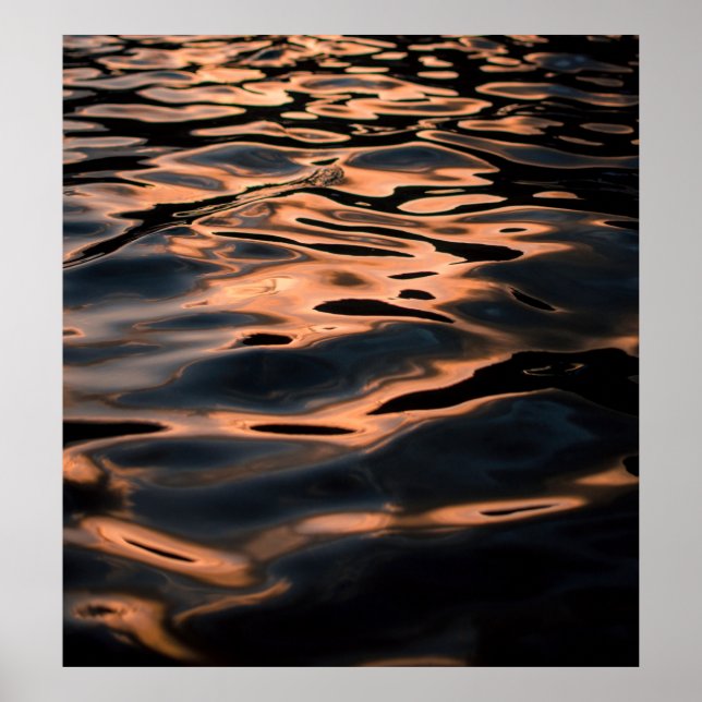 Zeitraffer-Fotografie des Ripplings Poster (Vorne)