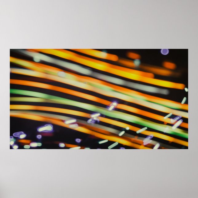 Zeitraffer-Fotografie Poster (Vorne)