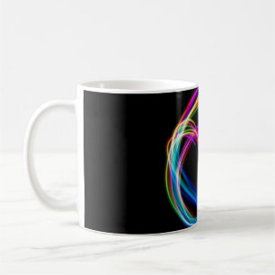 Zeitraffer-Fotografie von Lichtern Kaffeetasse