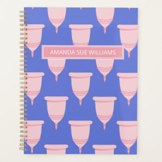 Zeitraum/Menstruationszyklus - Ihr Name/Monogramm Planer