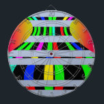 Zeitreise Dartscheibe<br><div class="desc">Zeit,  Zeit,  Reise,  Pop,  Fantasie,  Design,  Farbe,  Wellen,  glücklich,  künstlerisch</div>