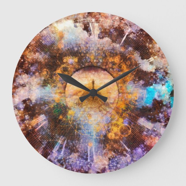 Zeitreise Große Wanduhr (Vorderseite)