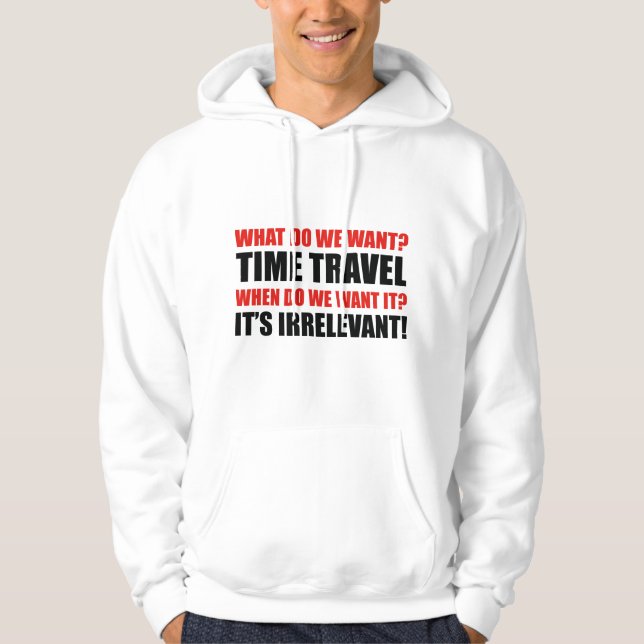 Zeitreise Hoodie (Vorderseite)