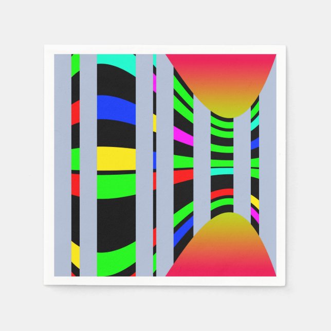 Zeitreise Serviette (Vorderseite)