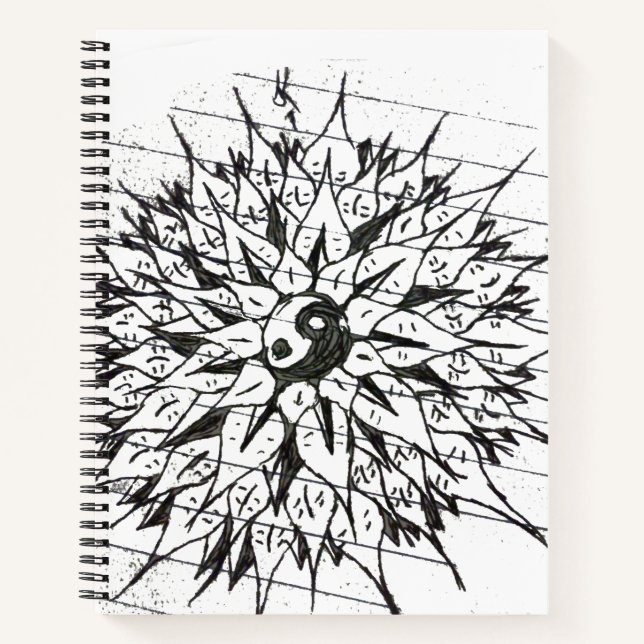 Zeitschrift, Blume des Lebens Notizbuch (Vorderseite)