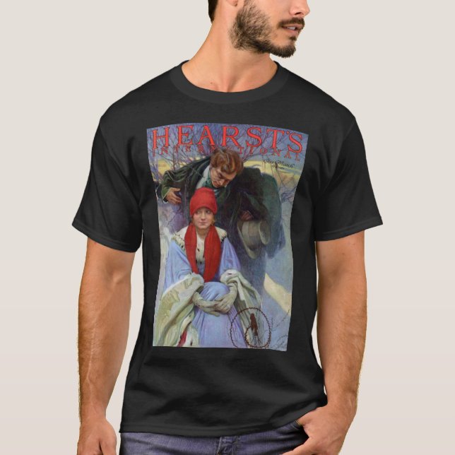 Zeitschrift Cover, Alphonse Mucha T-Shirt (Vorderseite)