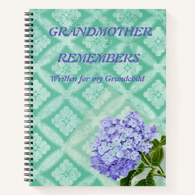 Zeitschrift der Großmutter Notizbuch (Vorderseite)