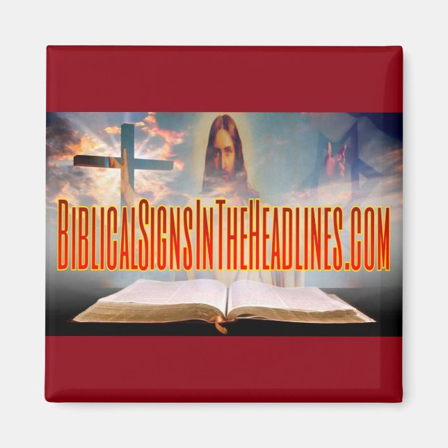 Zeitschrift für biblische Zeichen Magnet (Vorne)