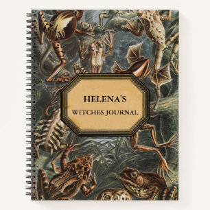 Zeitschrift für doppelte Trouble-Hexen Notizbuch