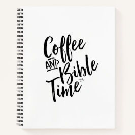 Zeitschrift für Kaffee und Biologie Notizbuch