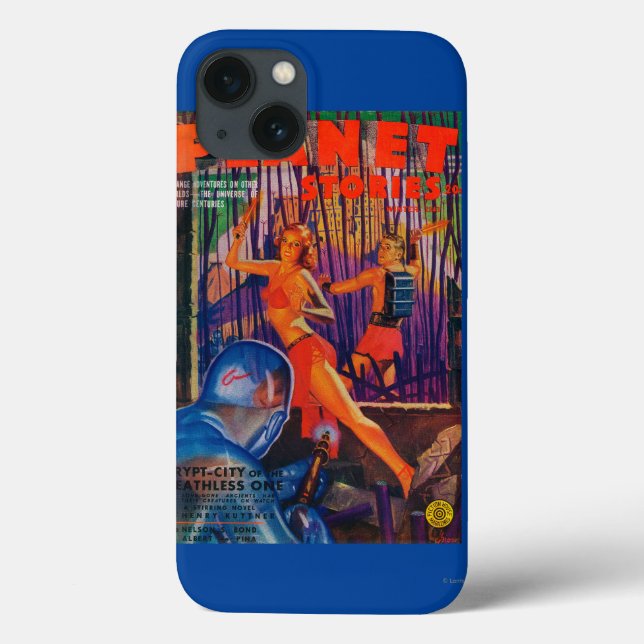 Zeitschrift Planet Stories Cover 3 (Rückseite)