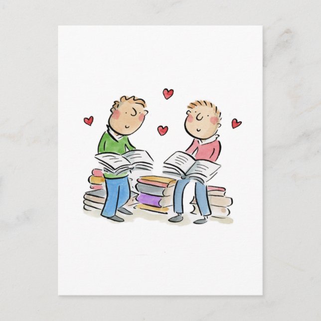 Zeitschrift Postkarte (Vorderseite)