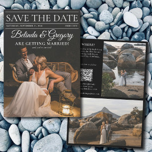 Zeitschrift Redaktion Zeitung Fotos Hochzeit Save The Date