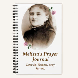 Zeitschrift Saint-Therese Notizbuch