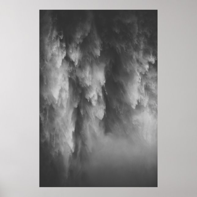 ZEITSPEICHERFOTOGRAFIE DES RAUCHS POSTER (Vorne)