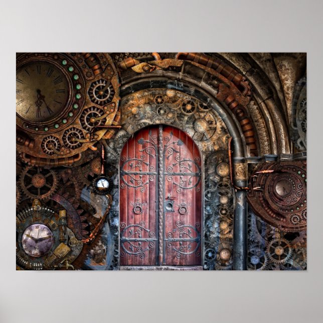 Zeittür Poster (Vorne)