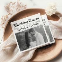Zeitung Hochzeitstücher