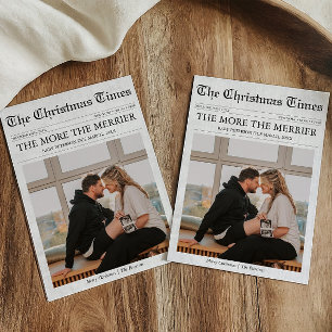 Zeitung Je mehr desto besser Baby Weihnachten