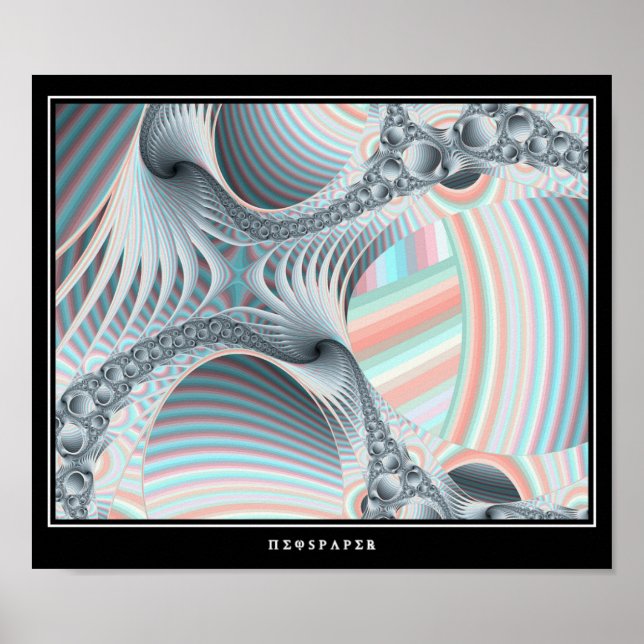 Zeitung Poster (Vorne)