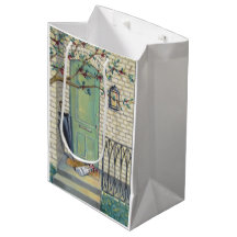 Zeitung & Umbrella Porch Geschenktasche