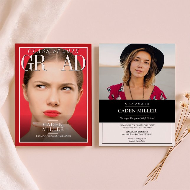 Zeitung Zeitschrift Abschluss Einladung (Von Creator hochgeladen)