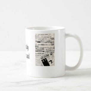 Zeitungen, Allamuchy WebJournal Kaffeetasse