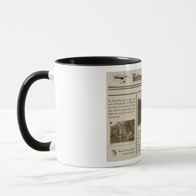 Zeitungsbecher Tasse (Links)