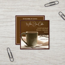 Zeitungsbrille Tasse Cafe Barista Kaffee