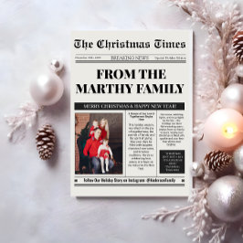 Zeitungsjahr im Review Foto Collage Weihnachten