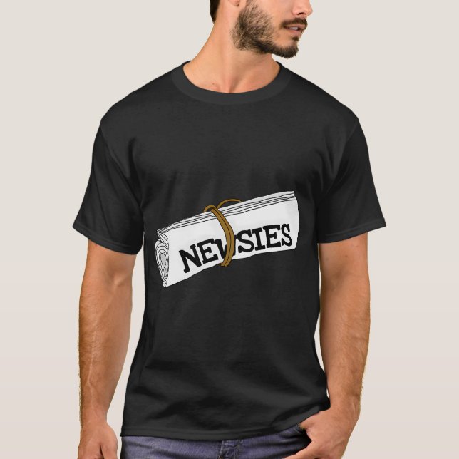Zeitungsjungen T-Shirt (Vorderseite)