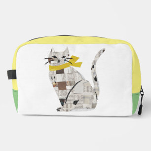 Zeitungskatze Waschbeutel