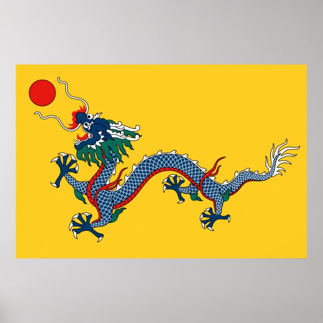 Zeitungspapier der Qing-Dynastie (1890-1911) Poster (Vorne)