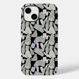 Zeitungsschneidmuster 01x4.b Case-Mate iPhone 14 hülle