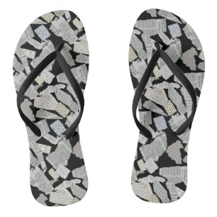Zeitungsschneidmuster 01x4.b flip flops