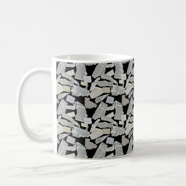 Zeitungsschneidmuster 01x4.b kaffeetasse (Links)