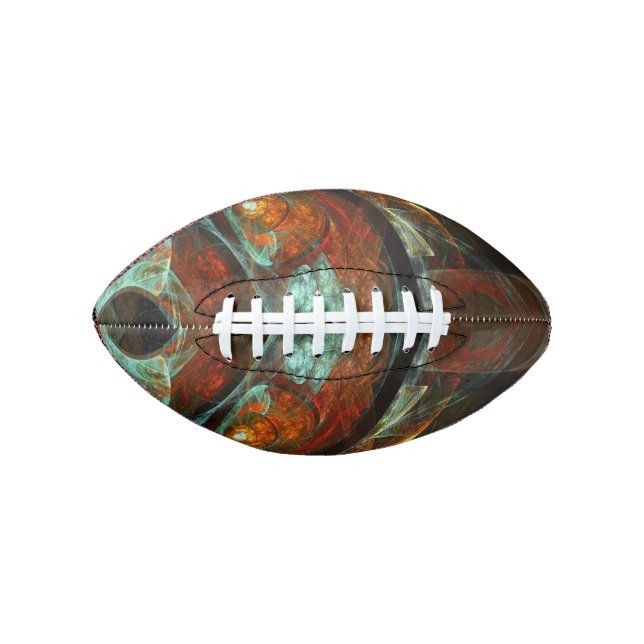 Zeitunterteilung Abstrakter Kunst Football (Vorderseite)
