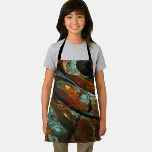 Zeitunterteilung Abstrakter Kunst Schürze