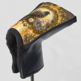 Zeitwächter-Rabe – Gothic Clockwork Golf Headcover