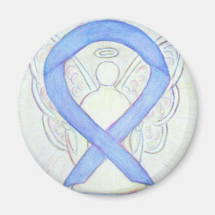 Zeitwinkle Awareness Ribbon Angel Art Magnete Magnet