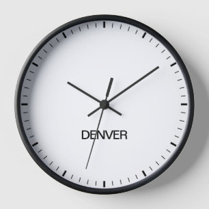 Zeitzone Newsroom-Stile-Uhr Uhr