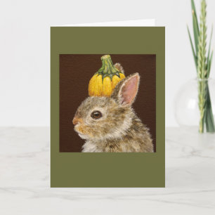 Zeke la carte bébé lapin