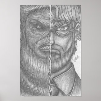 Zeke Yeager ~ Titan der Bestie Poster