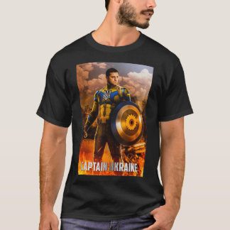 Zelensky Captain Ukraine Helden ukraine ukra unter T-Shirt